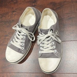 Crocs Grey Sneakers Size 10
